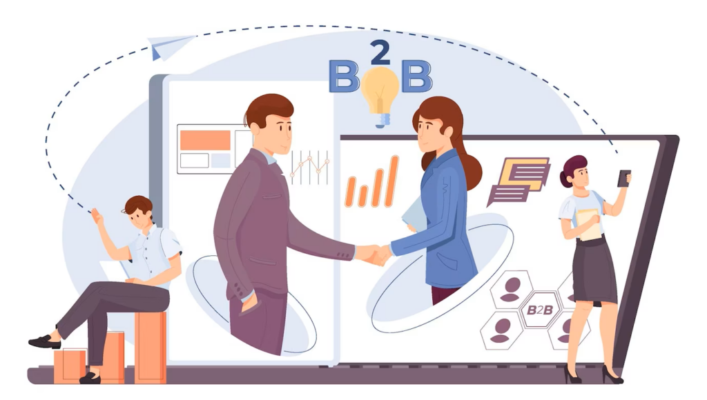 B2B satış stratejileri, işletmelerin diğer işletmelere ürünler veya hizmetler sunma sürecini içerir.
